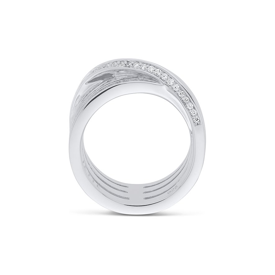JETTE Damenring WRAPPED