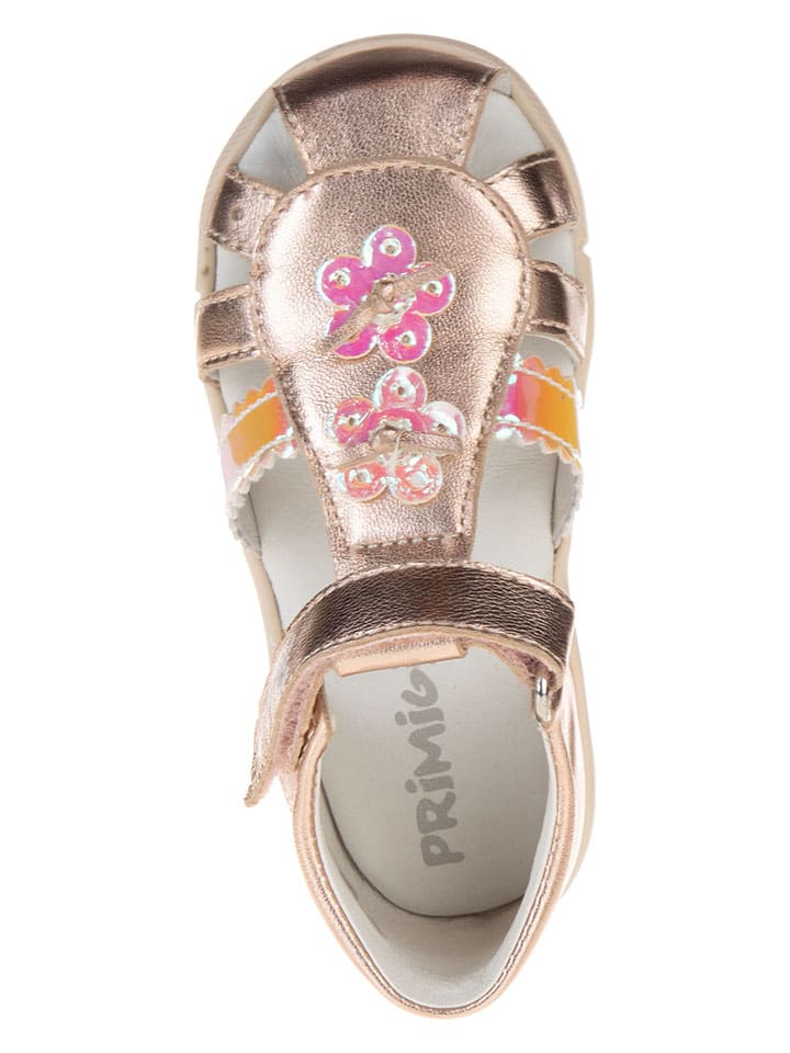 Primigi Leder-Halbsandalen in Rosé günstig kaufen