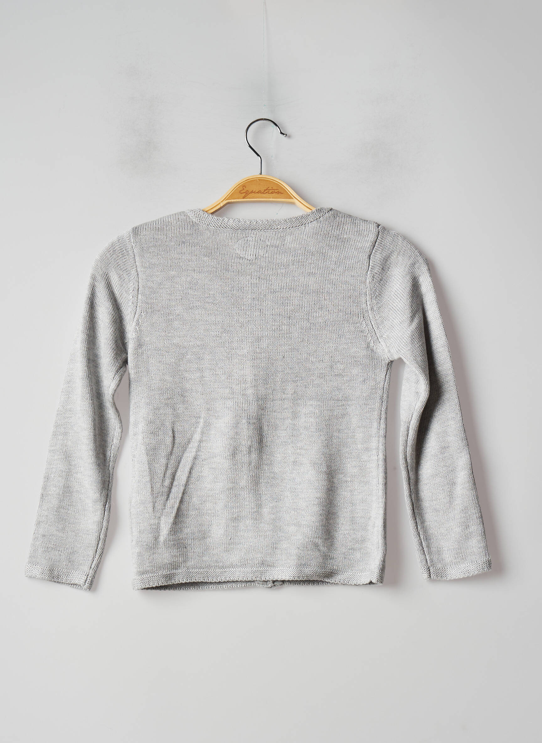 Sergent Major Cardigans Fille couleur gris