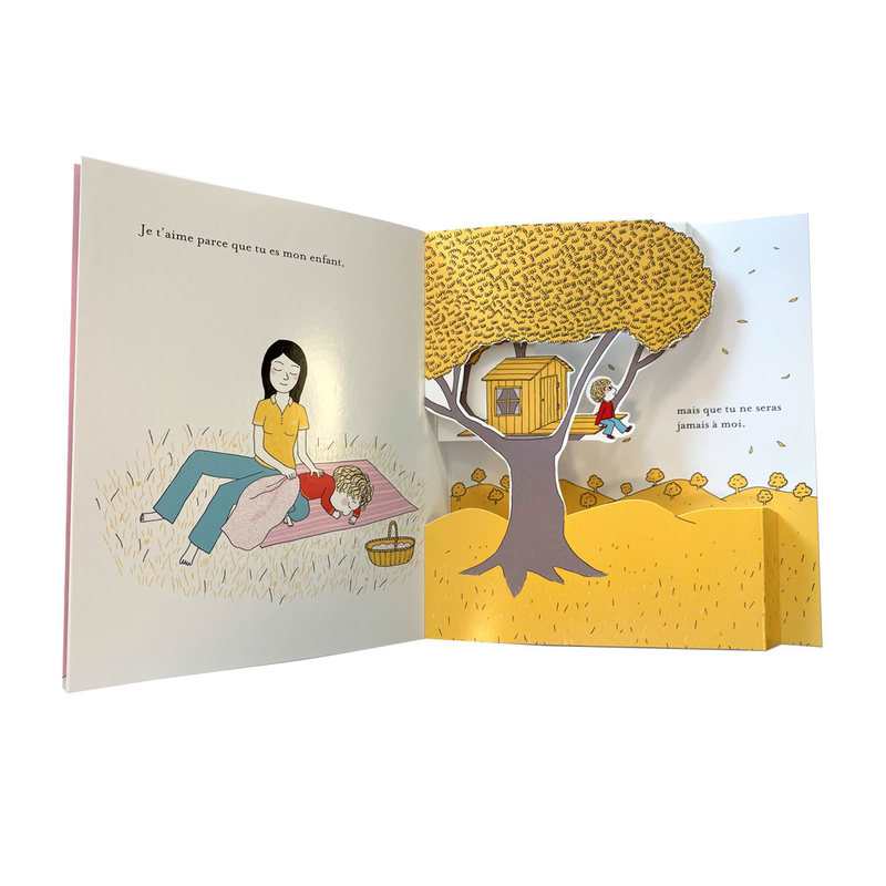 Livre Mon amour en pop-up - Albin Michel jeunesse