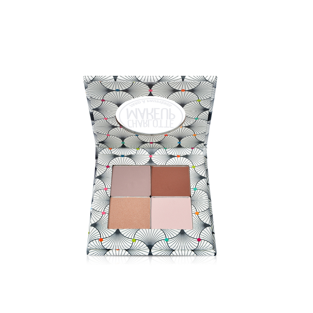 Charlotte Bio Palette Fard à paupières Purple  Bio Fard à paupières