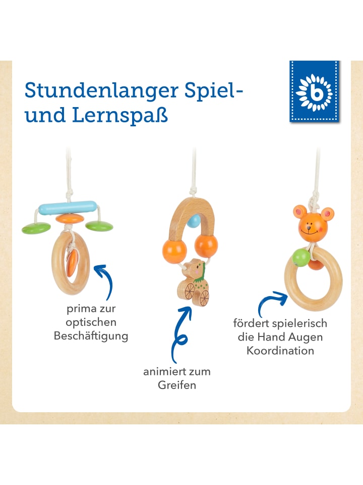 Bieco Spielwaren Spielbogen aus Holz - ab Geburt in Mehrfarbig günstig kaufen onesize