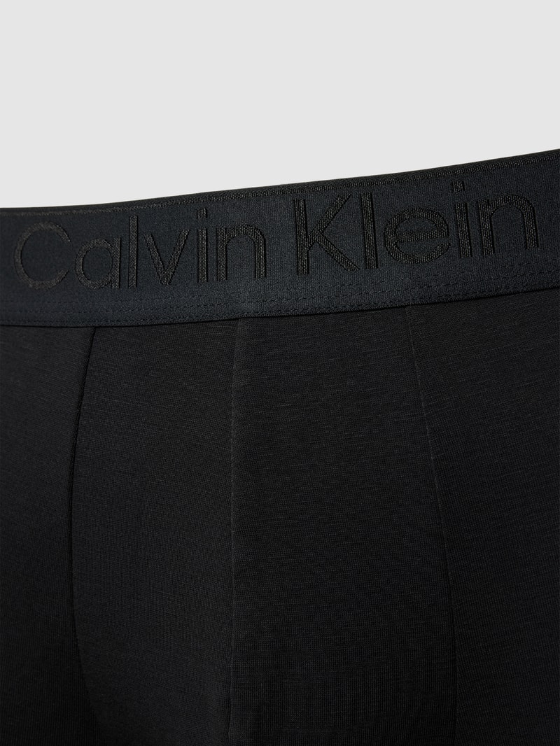 Trunks mit elastischem Logo-Bund im 3er-Pack in schwarz