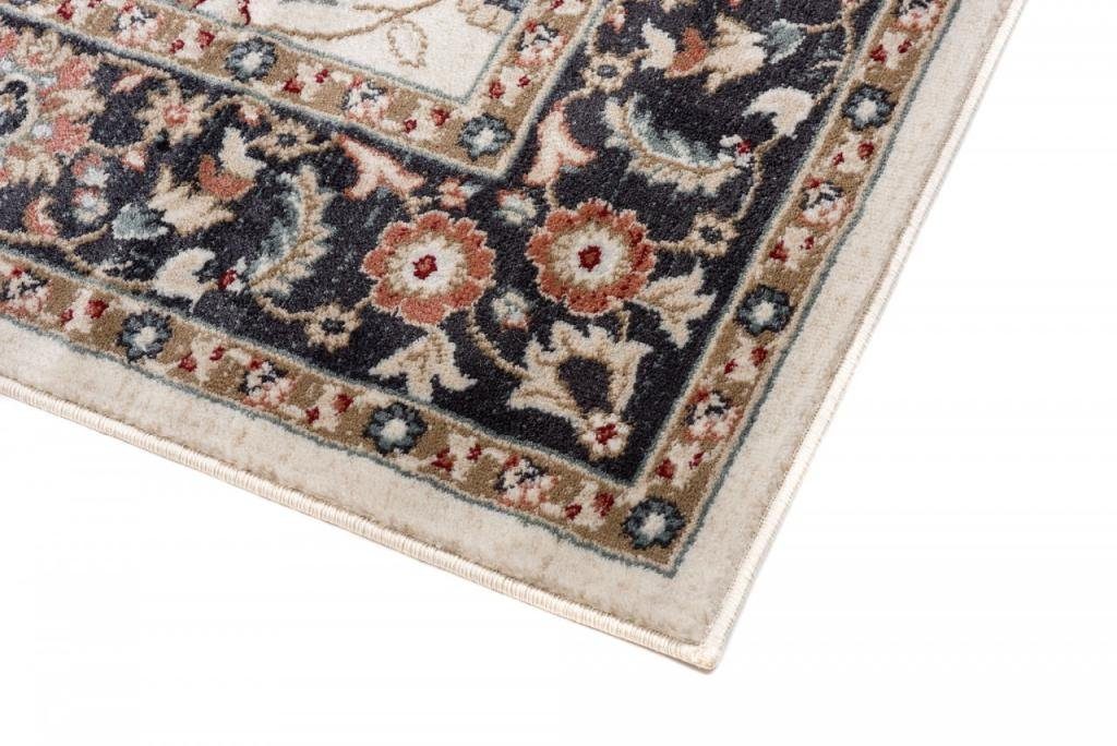 Orientteppich Oriente Teppich - Traditioneller Teppich Orient Grau Beige, Mazovia, 60 x 100 cm, Geeignet für Fußbodenheizung, Pflegeleicht, Wohnzimmerteppich