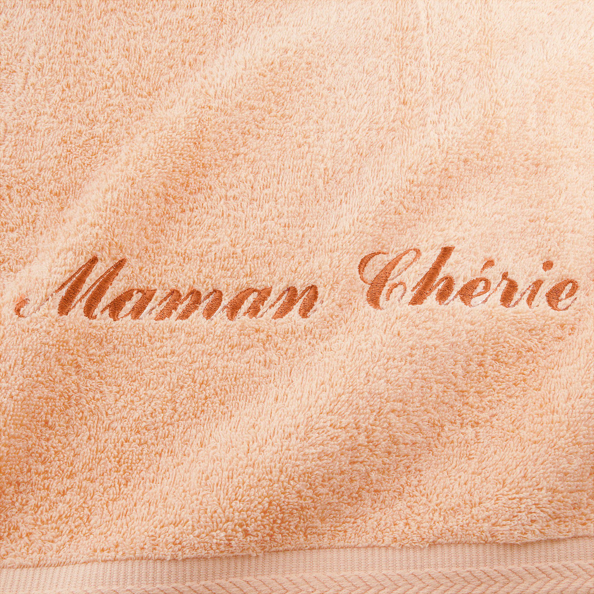 Serviette éponge personnalisable confort moelleux