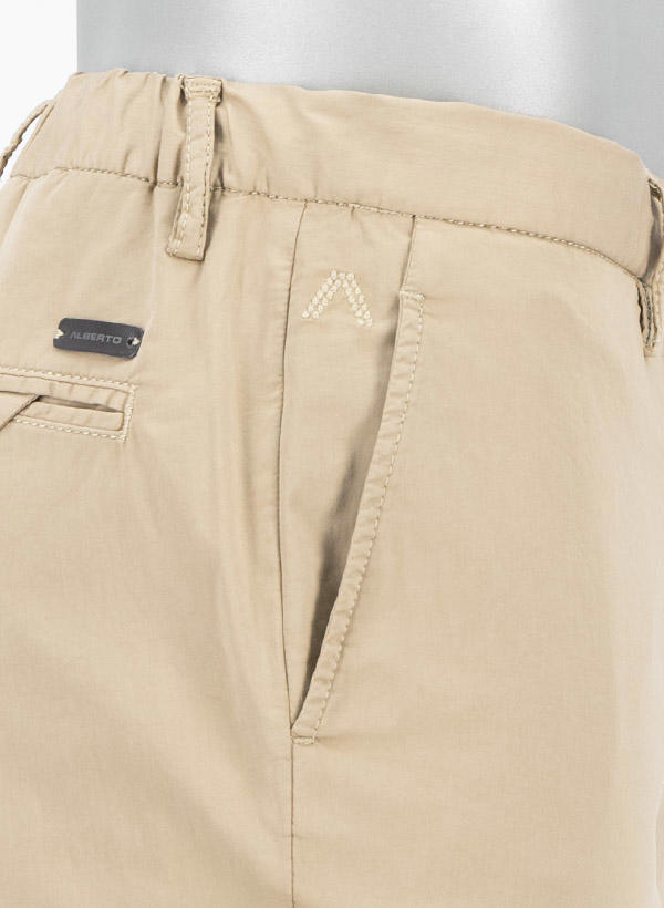 Alberto Golf, Golfhose Jump light, Slim Fit, Baumwolle, beige