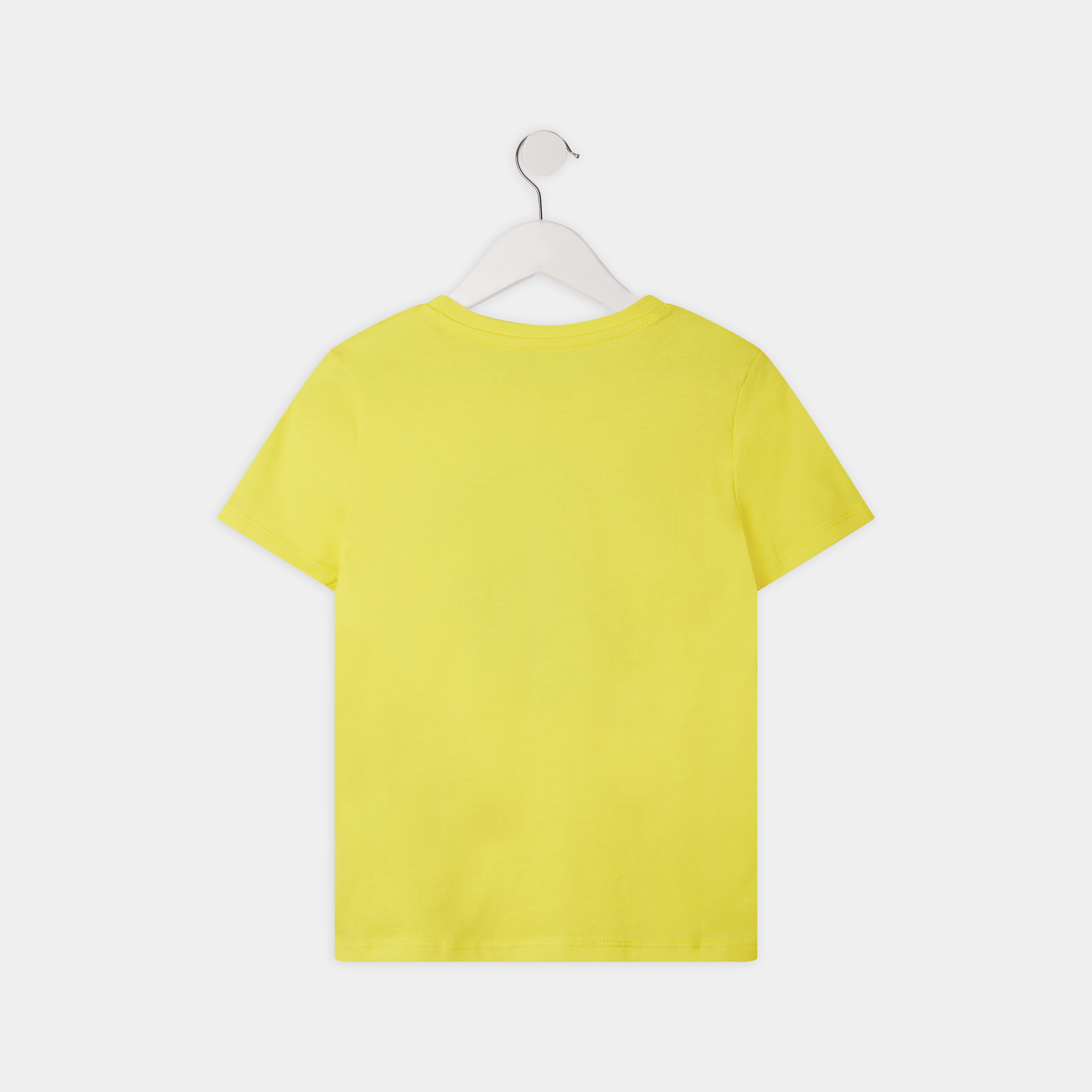 T-shirt à manches courtes jaune citron garçon | La Halle