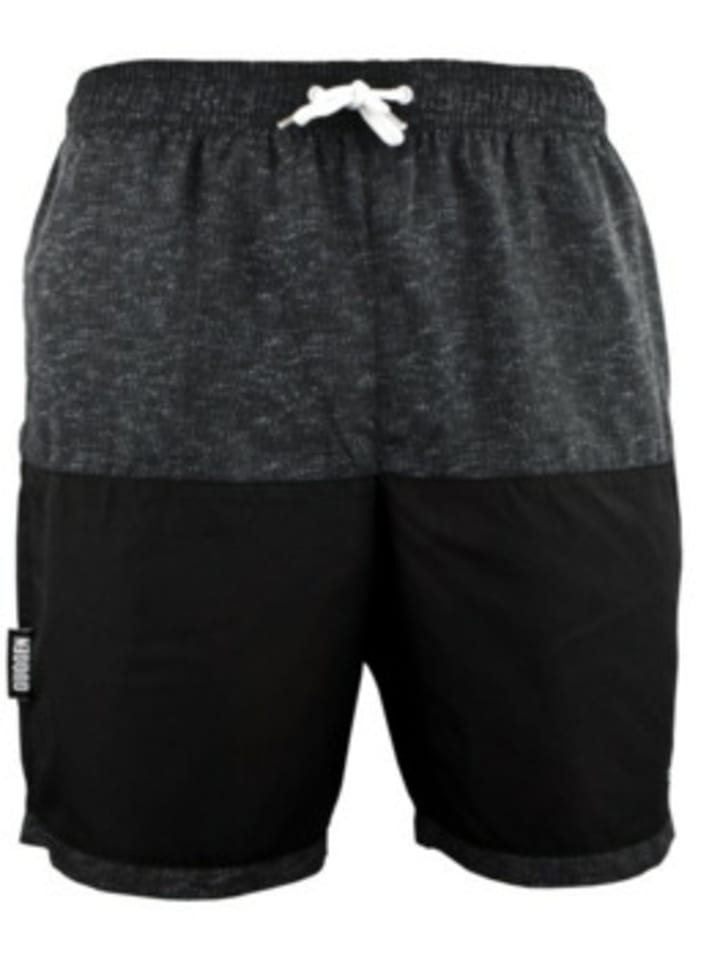 GUGGEN MOUNTAIN Badehose für Herren in schwarz in schwarz günstig kaufen