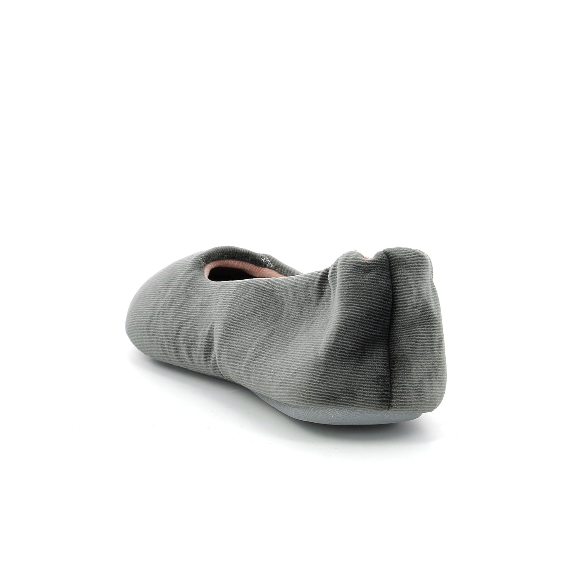 Mules forme ballerines femme en velours DIM