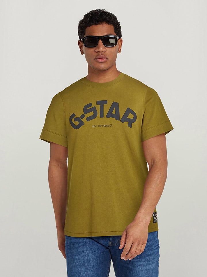 G-Star Shirt in Khaki günstig kaufen
