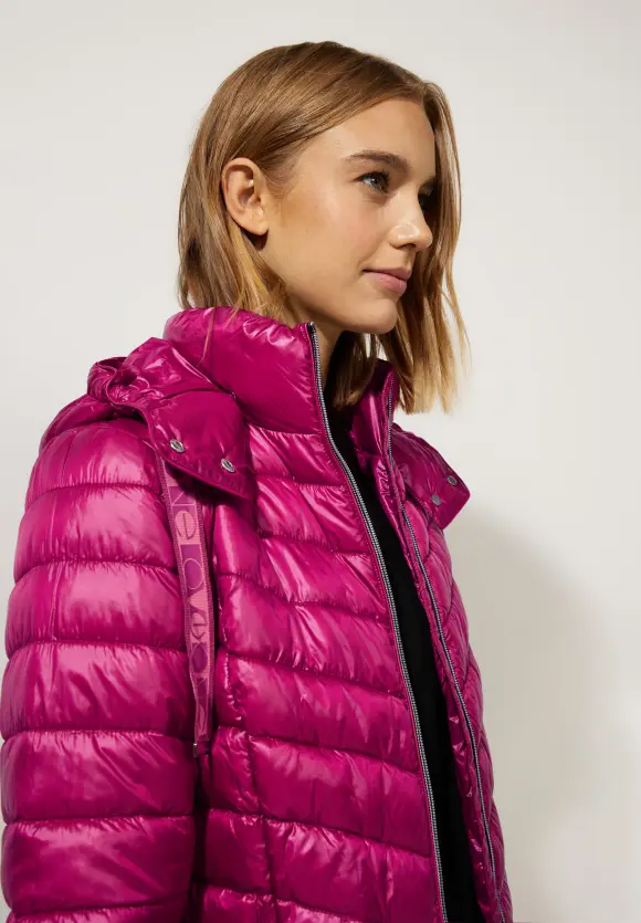 Street One Kurze Steppjacke mit Kapuze