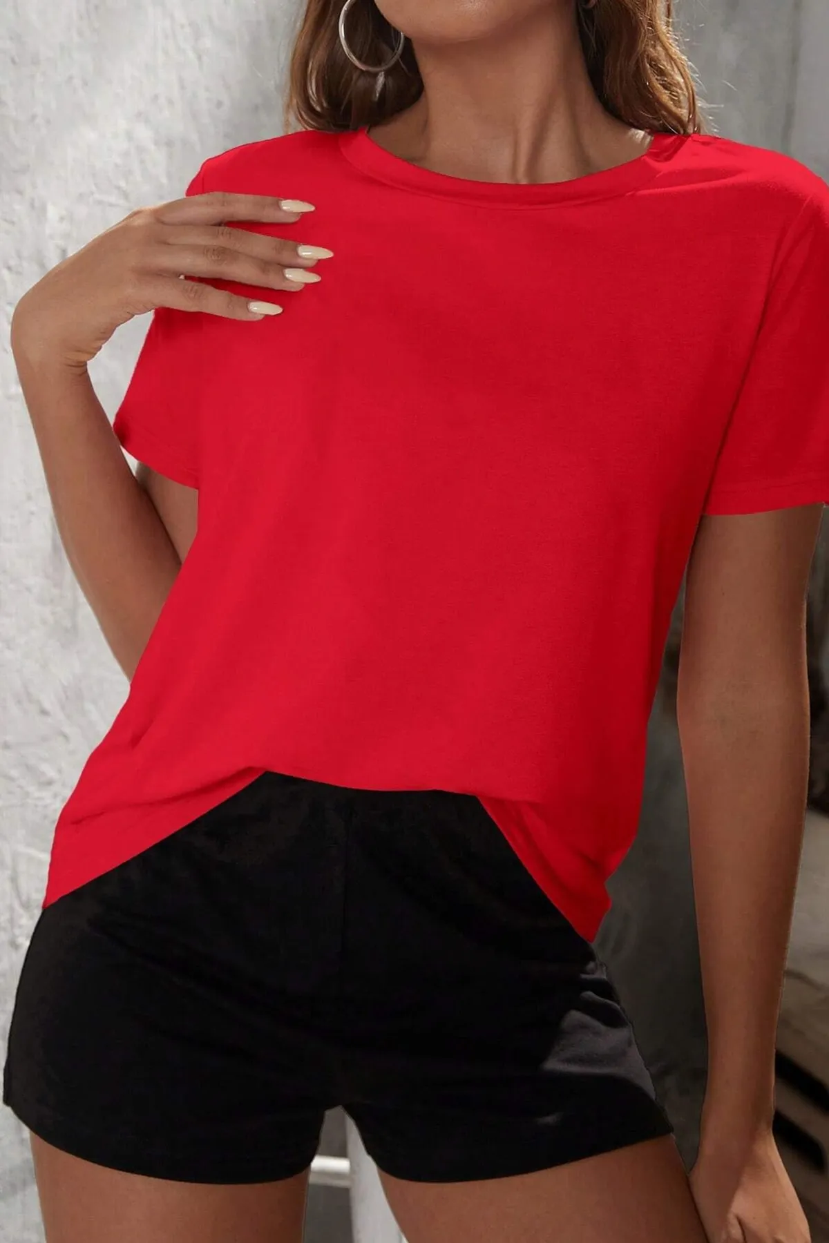 uyguntarz  Unisex-Shorts-Set aus gekämmter Baumwolle