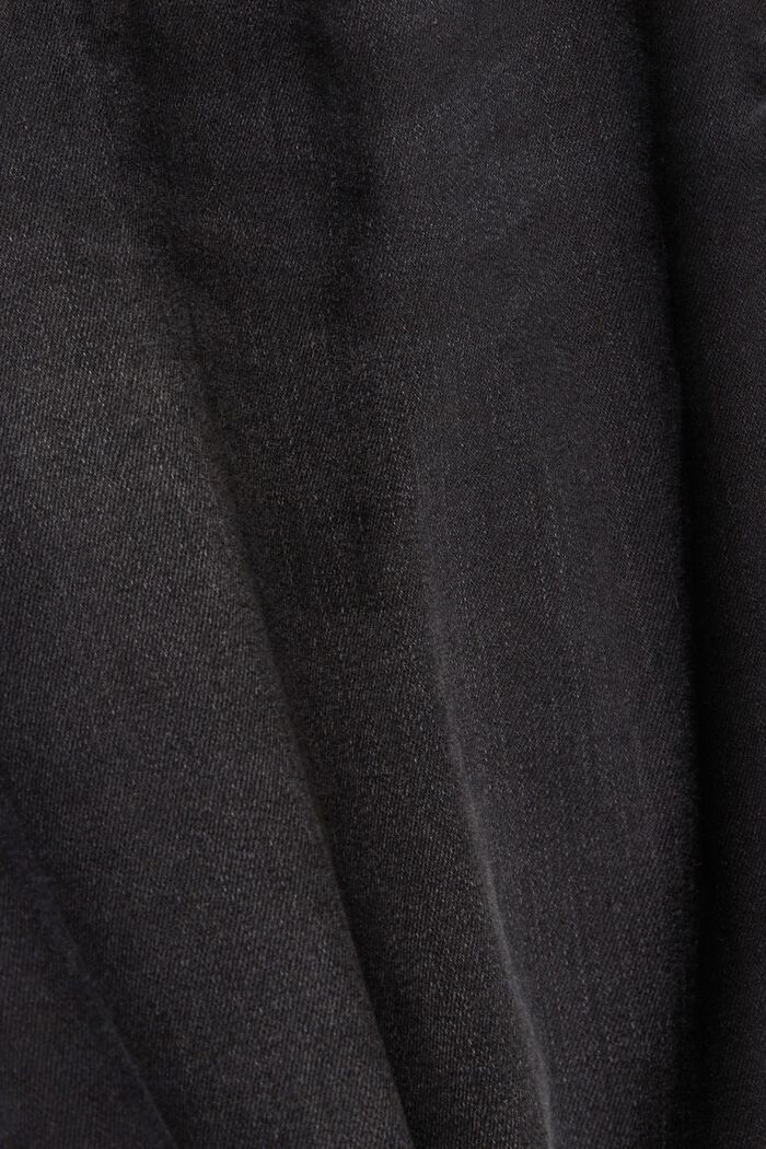 Jeans mit geradem Bein und mittlerer Bundhöhe