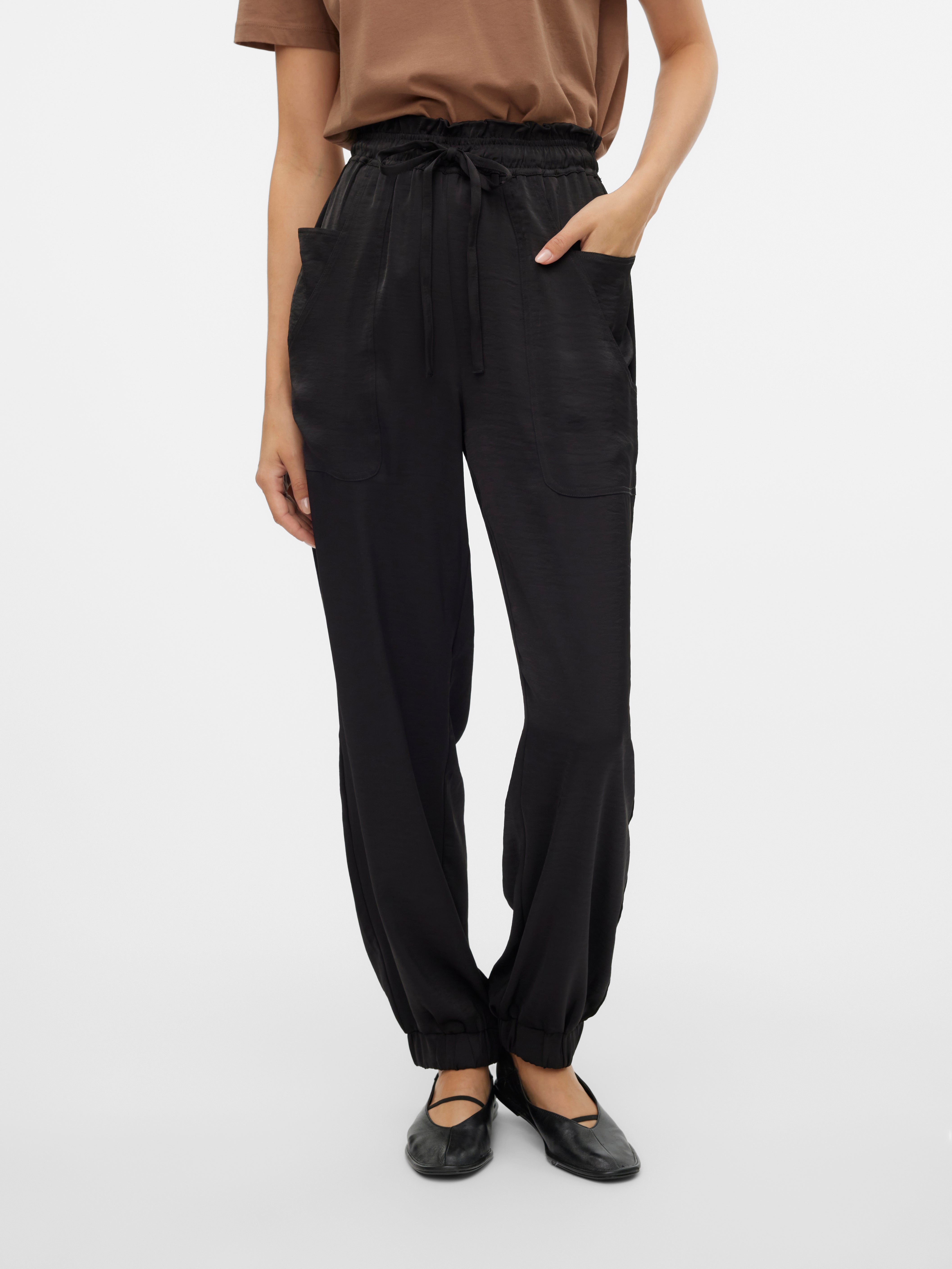 VMMARYS Hohe Taille Hose