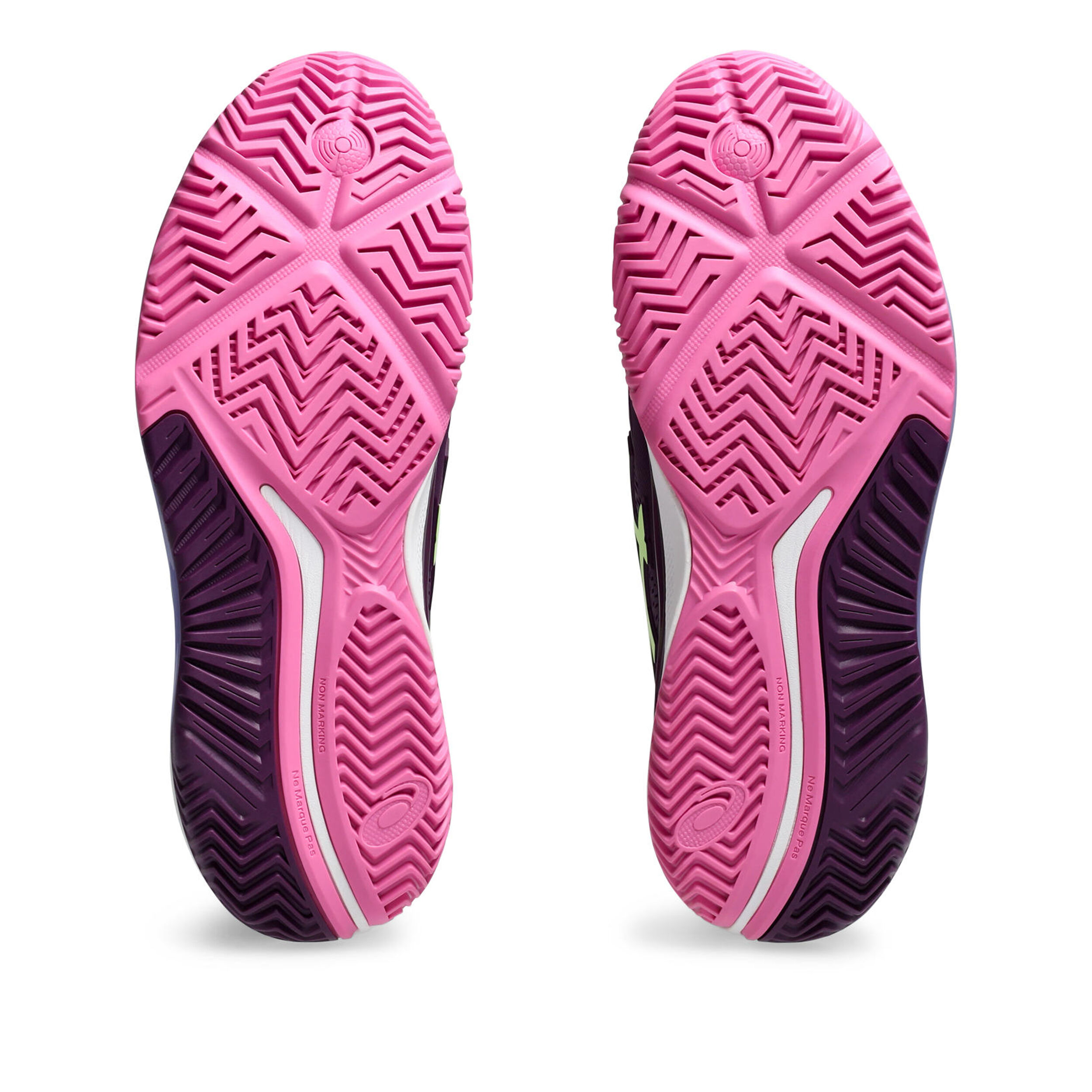 Gel-Resolution 9 Padelschuh Damen - Mauve, Neongrün