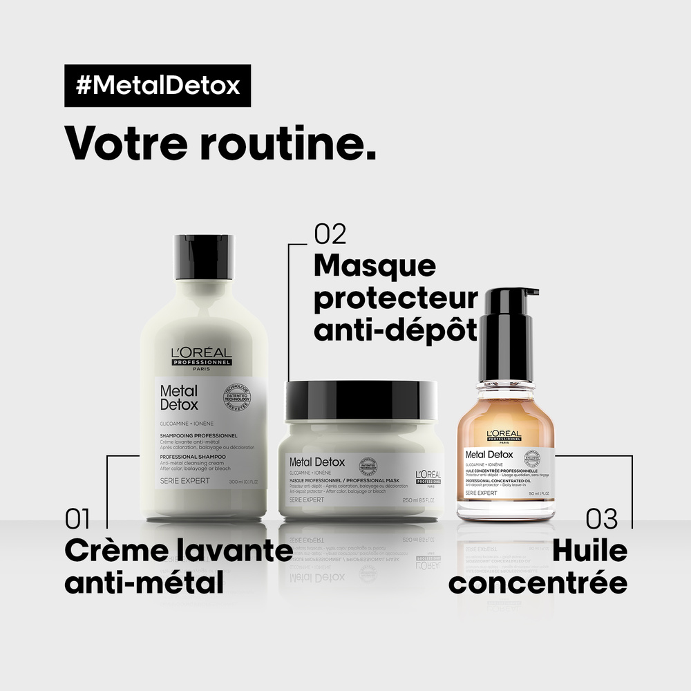 L'Oréal Professionnel Serie Expert Metal Detox Huile concentrée protectrice anti-dépôt