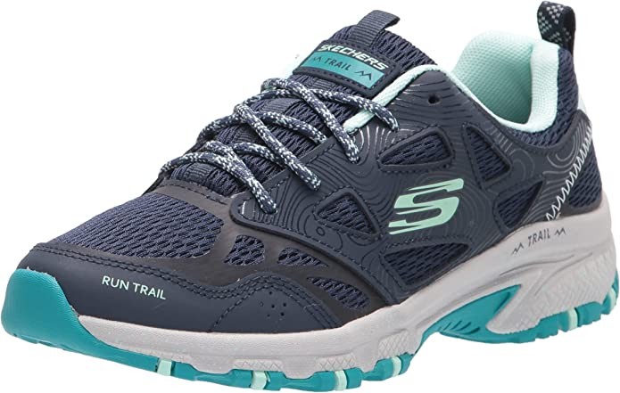 SKECHERS Freizeit Schnürer blau