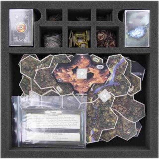 Feldherr Schaumstoff-Set für Der Herr der Ringe: Reise durch Mittelerde - Dunkle Pfade - Brettspielbox