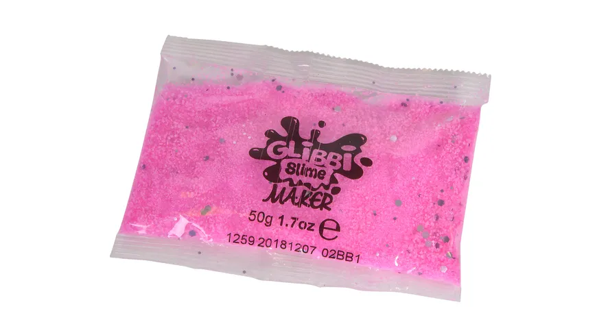 Simba - Glibbi Glitter Slime Maker, 1 Stück, sortiert 50 g
