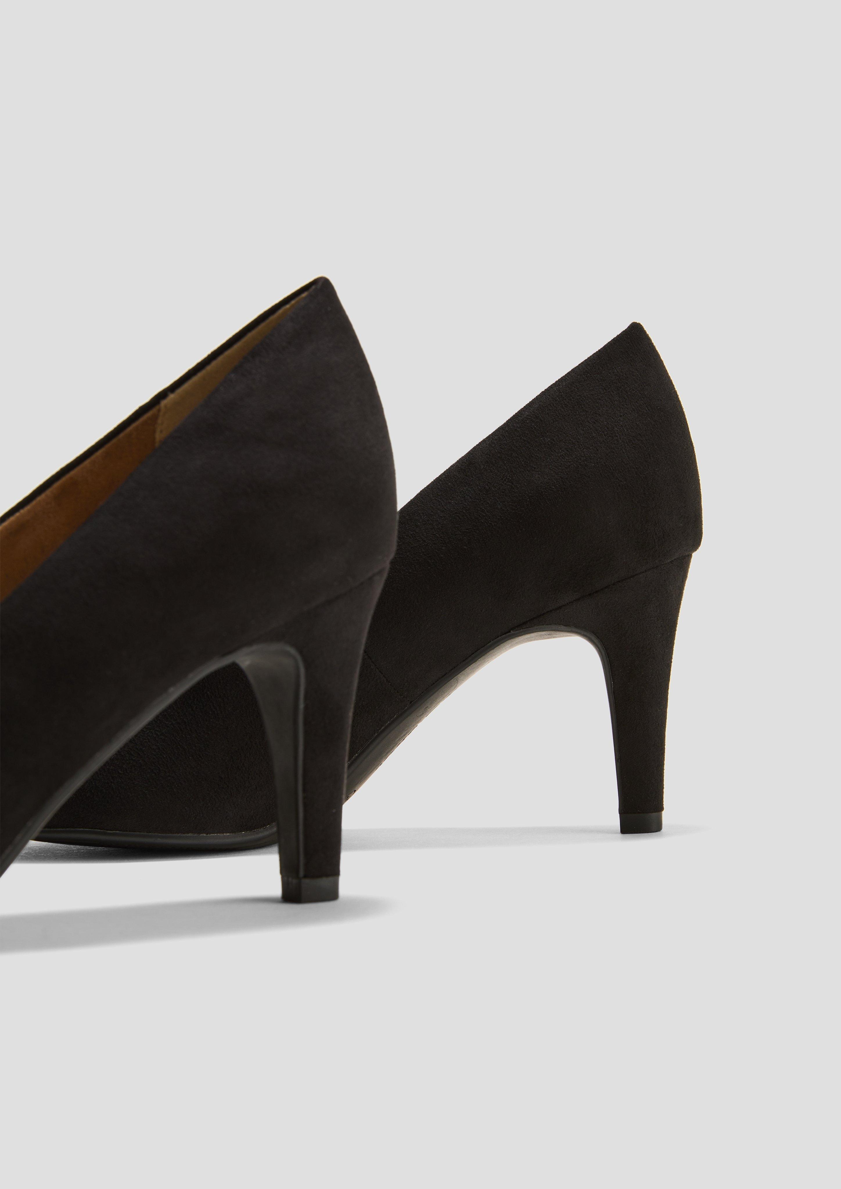 Pumps in Veloursleder-Optik  6008246-001