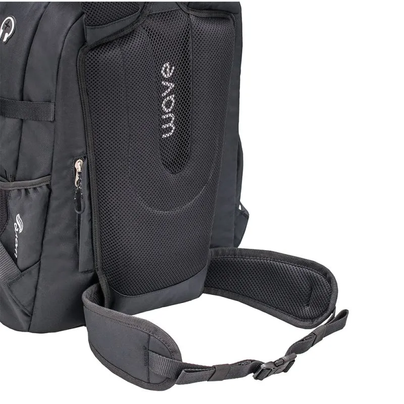 Wave Infinity Rucksack Set 2-teilig - Black