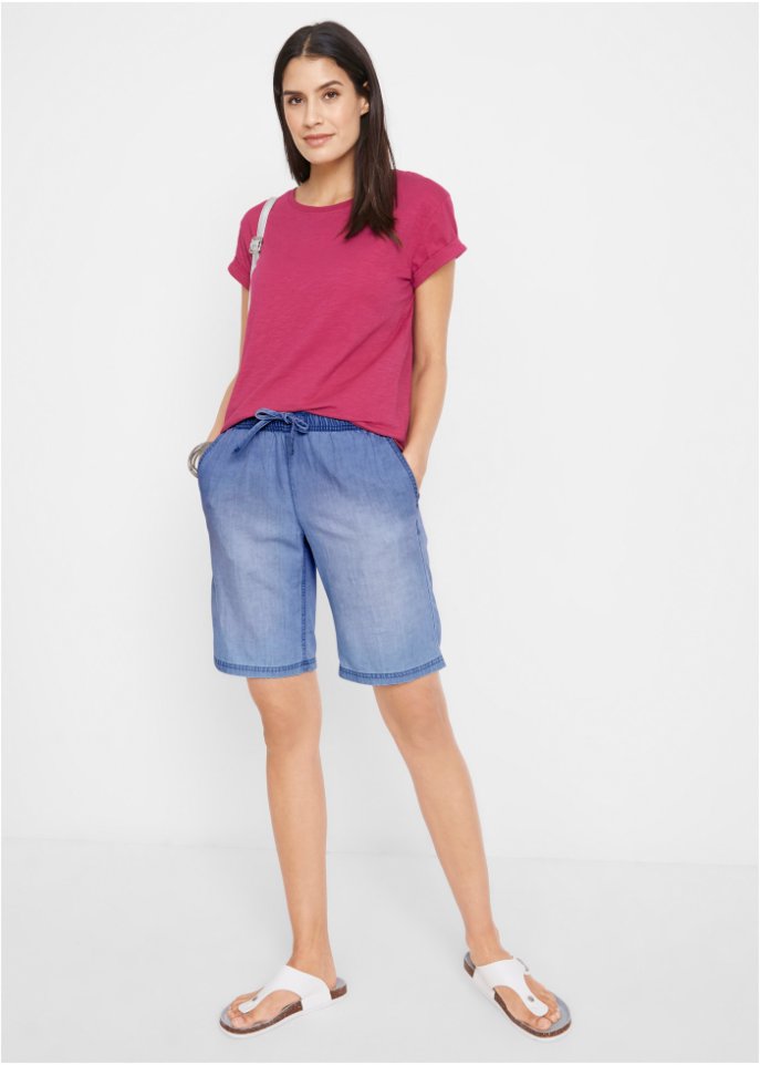 Boxy-Shirt, Kurzarm