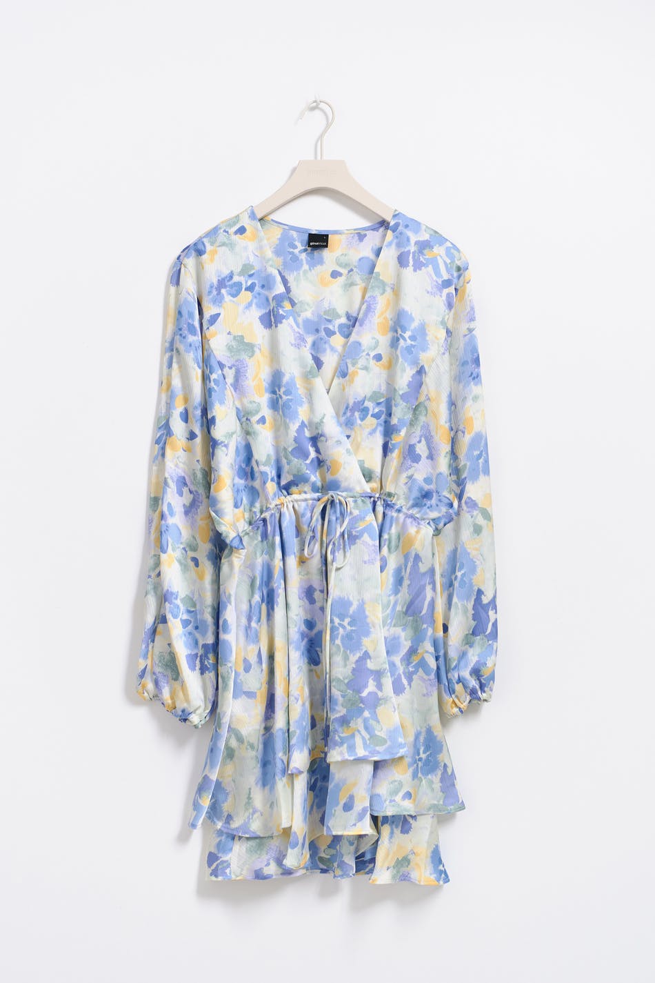 Mini drawstring dress