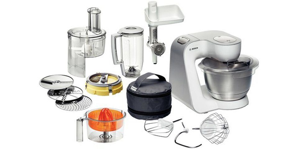 BOSCH Küchenmaschine MUM54251, 900 W, 3,90 l Schüssel, 3,9l Schüsselkapazität, variable Geschwindigkeitseinstellungen