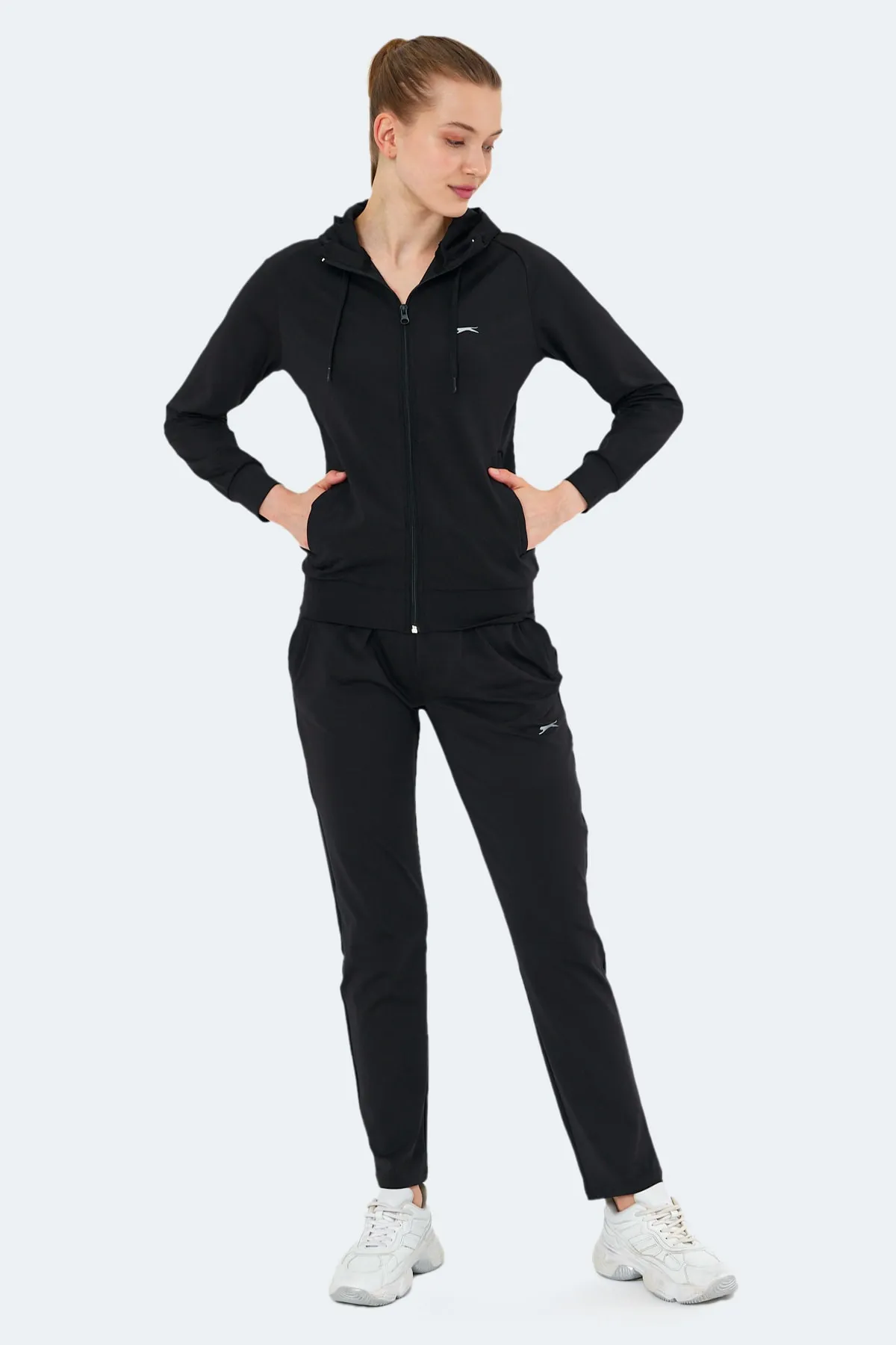 Slazenger  Reuben Damen-Trainingsanzug, Schwarz