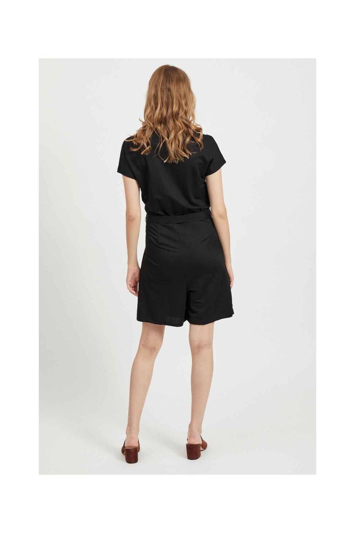 Vila Combi Shorts Femme couleur noir