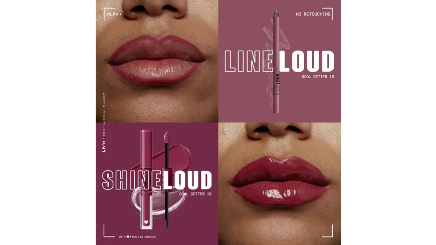 NYX PROFESSIONAL MAKEUP Line Loud Longwear Lipliner 1.2 g 15 - Goal Getter