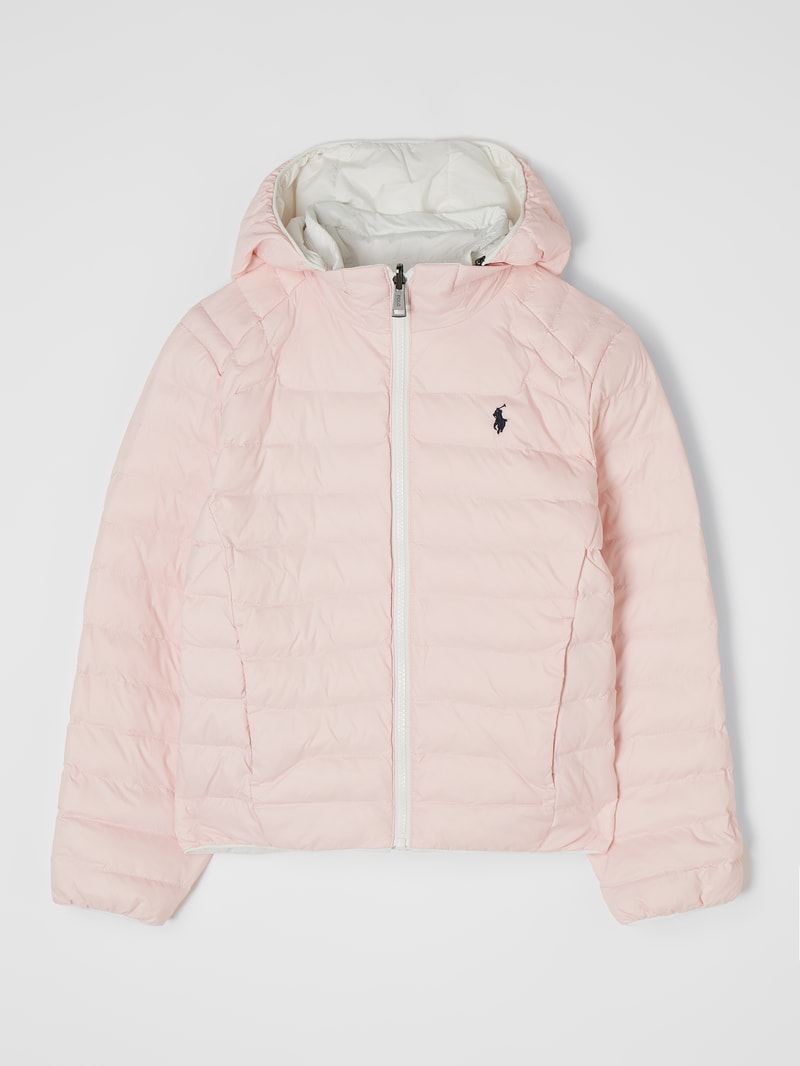 Steppjacke mit Wendefunktion in offwhite