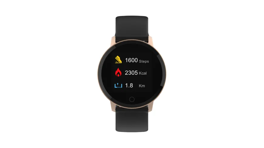 Müller Smartwatch MU-SW-1E rosegold-schwarz