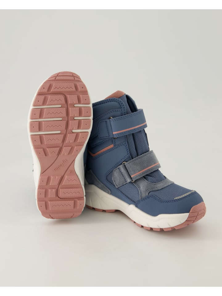 superfit Schnürstiefel in Blau günstig kaufen