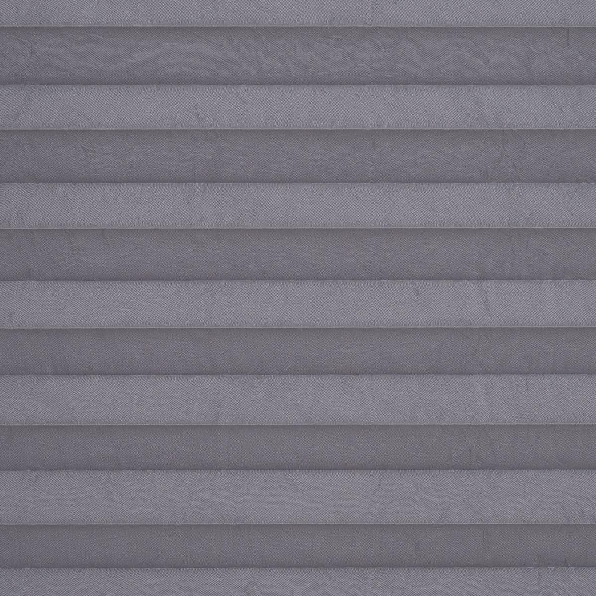 Bella Casa Klemmfix Plissee verspant, Fensterdekoration, verdunkelnd, 60 x 210 cm grau
