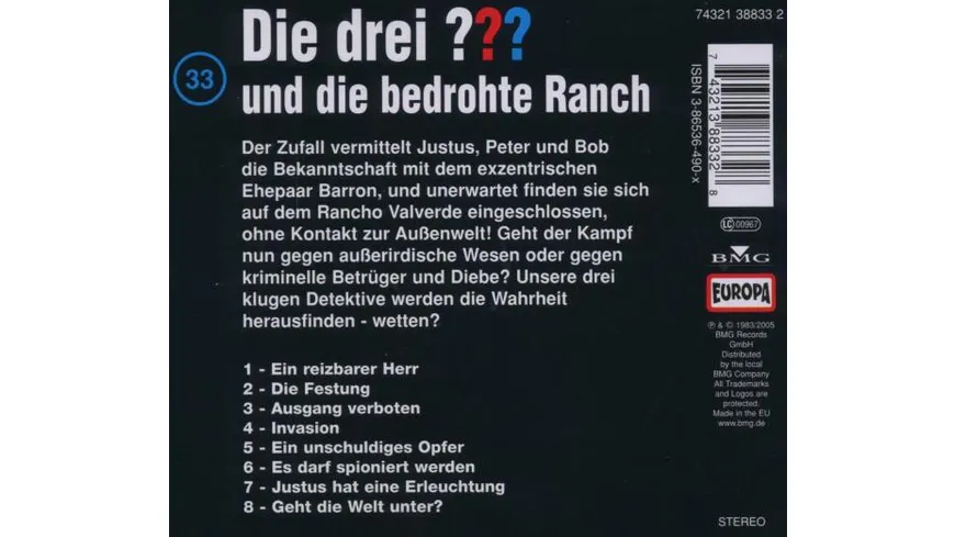 033/und die bedrohte Ranch