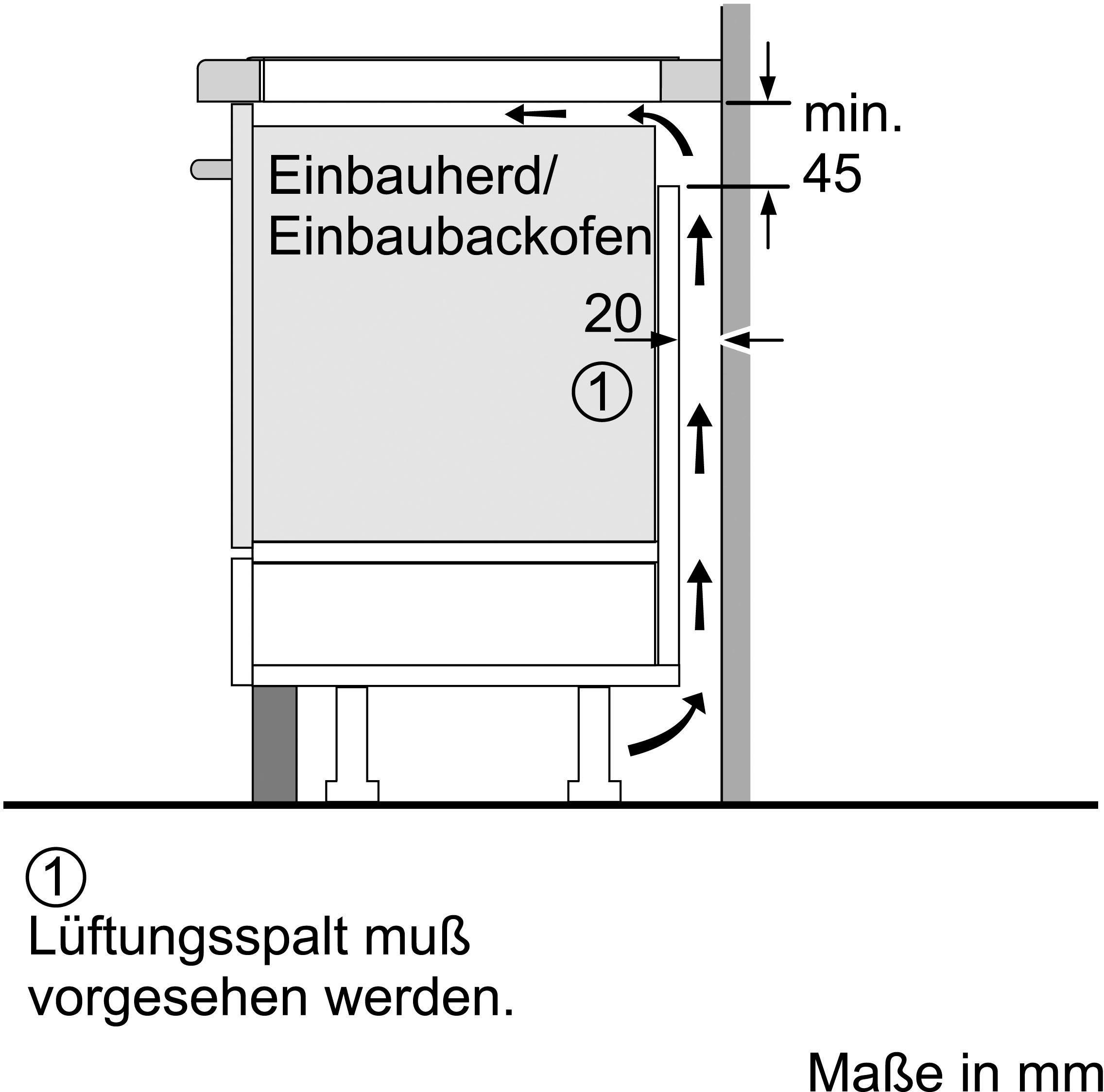 NEFF Flex-Induktions-Kochfeld von SCHOTT CERAN® N 70 T58BT20N0, mit TwistPad® Bedienung