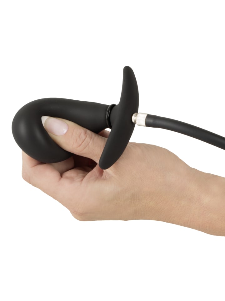 You2Toys aufblasbarer Analplug Inflatable Plug in schwarz günstig kaufen 8 cm