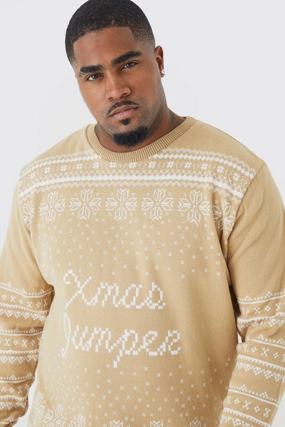 Plus Weihnachts-Pullover
