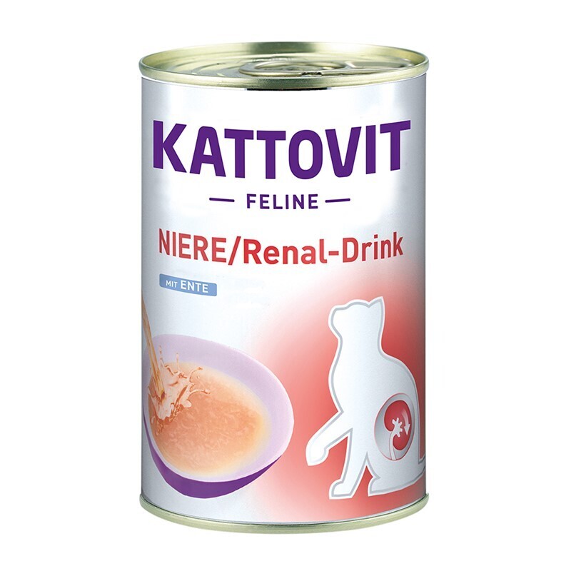 KATTOVIT Nierendiät KATTOVIT Niere/Renal-Drink mit Huhn 24x135ml Ente