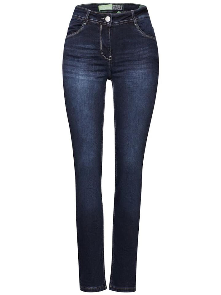 Cecil Jeans in mid blue used wash günstig kaufen W27/L30