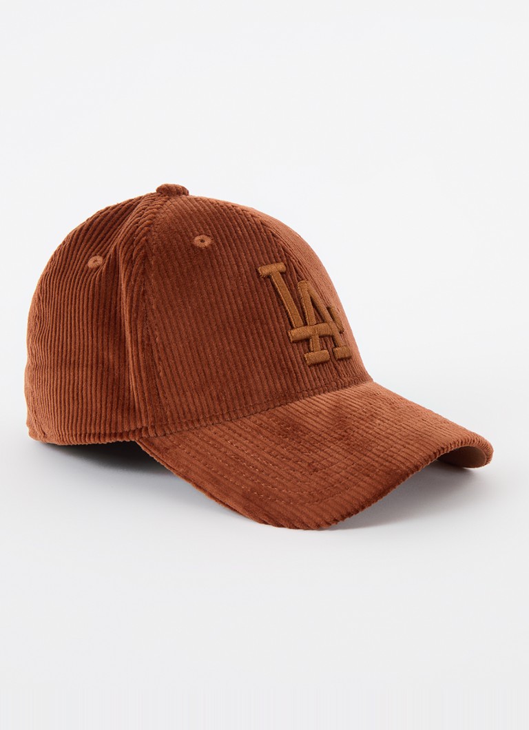 New Era Kappe aus Cord mit Los Angeles Dodgers Stickerei