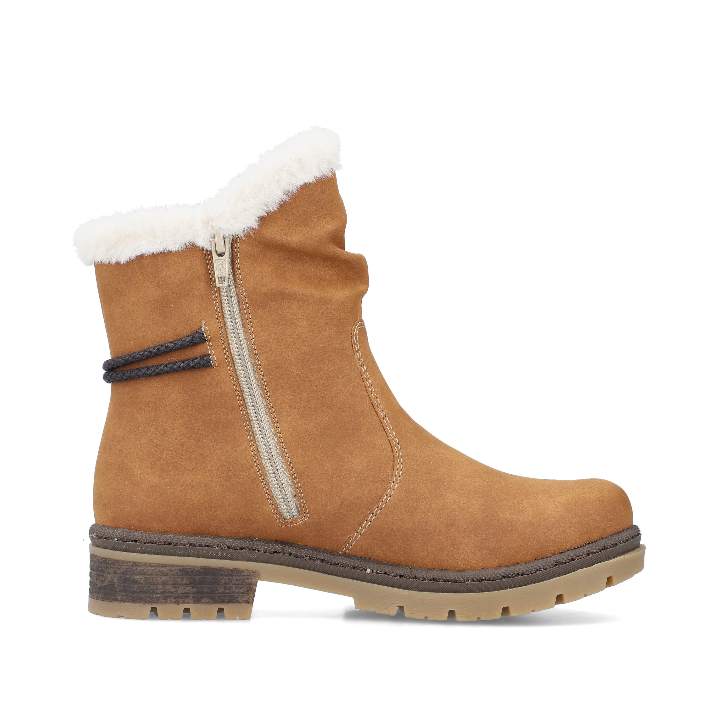 Rieker Damen Kurzstiefel kamelbraun