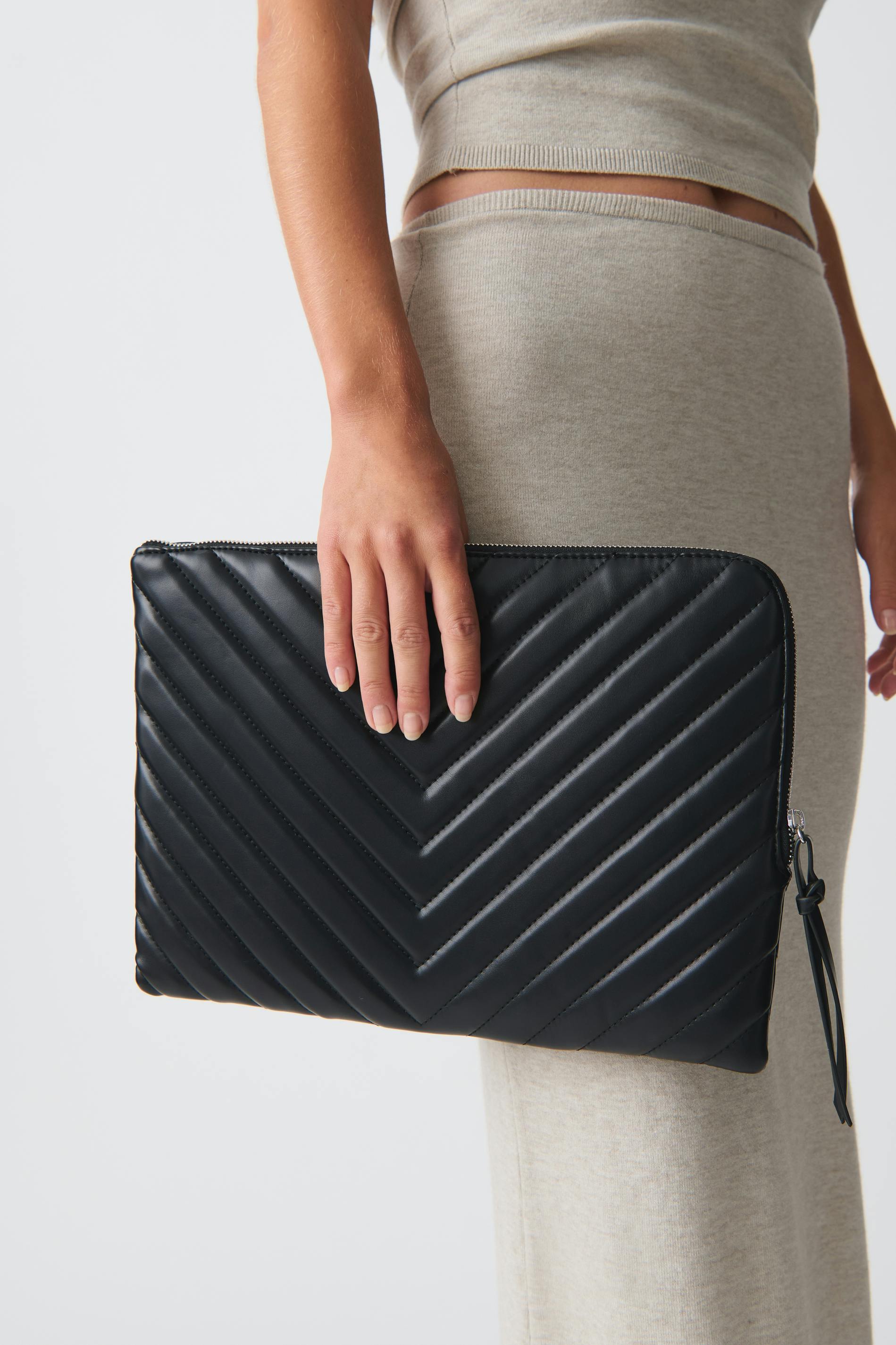 Quilted laptop case