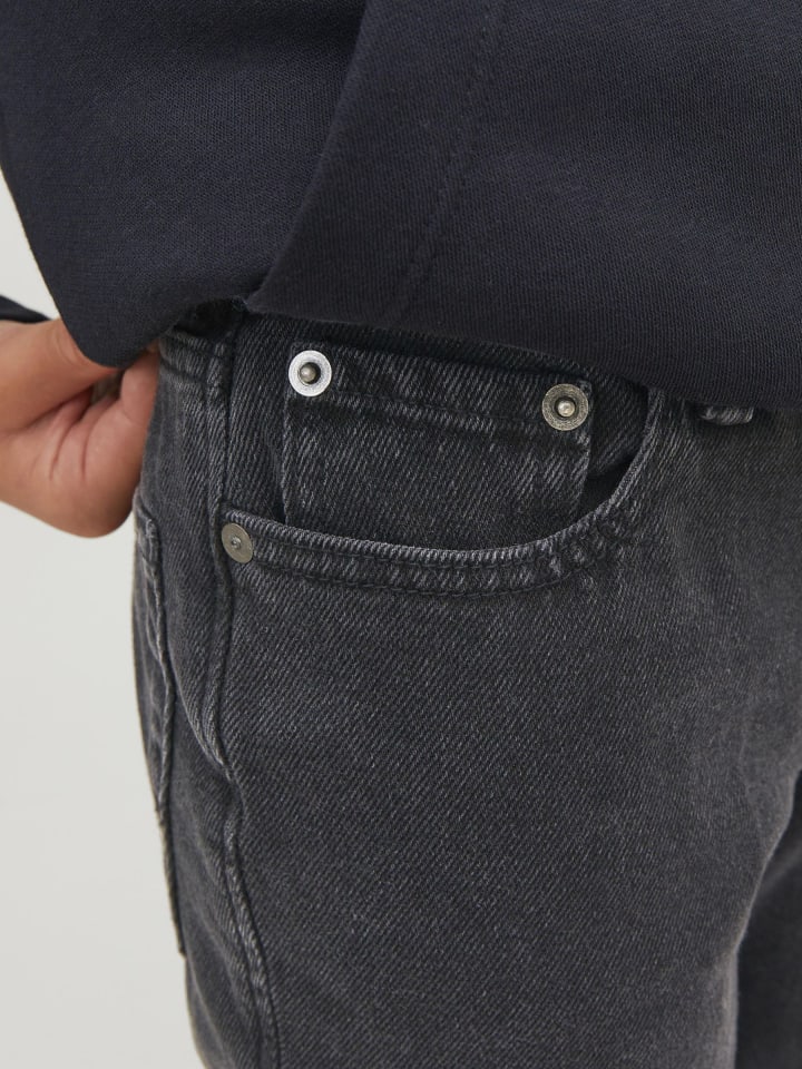 JACK & JONES Junior Jeans JJORIGINAL MF 912 regular in black denim günstig kaufen