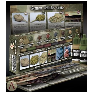 German Vehicles Camo Paint Set