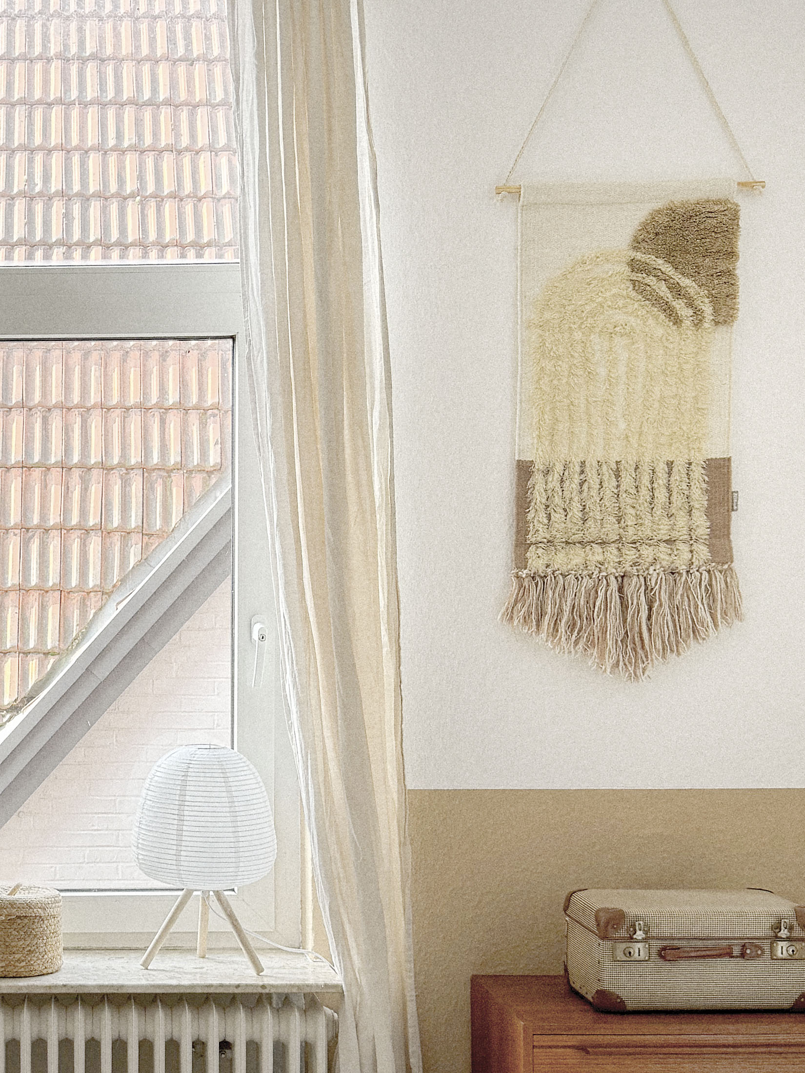 Laukkala Wand-Teppich, Sand