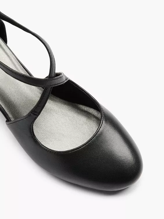 5th Avenue Leder Spangenpumps