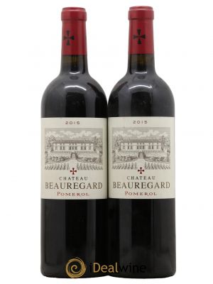 Château Beauregard  2015 - Lot de 2 Bouteilles