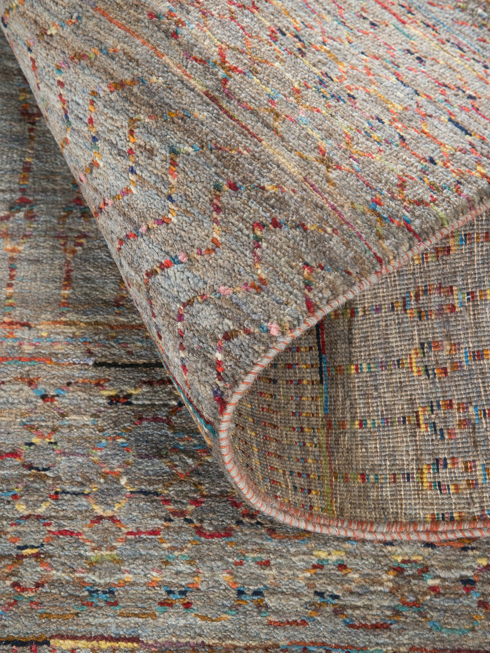 Contemporary Gabbeh ca. 79 x 300 cm, Unikat / Einzelstück